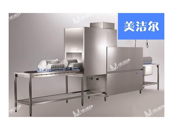 沒有使用工業大型洗碗機的大型食堂會是什么樣子？