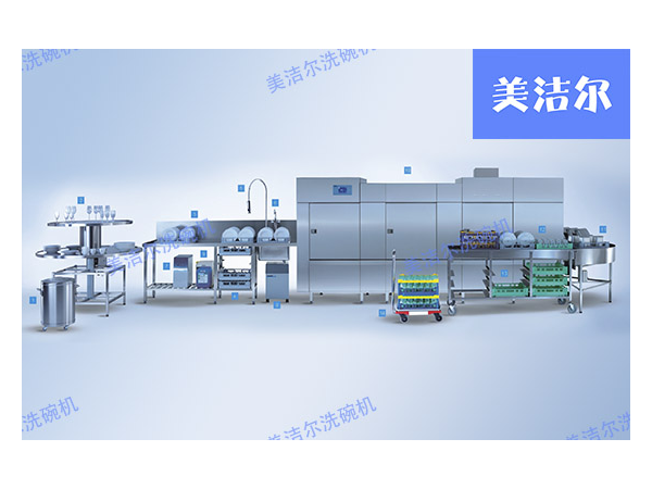 美潔爾科普|大型工廠洗碗機的技術含量確實這么高么？
